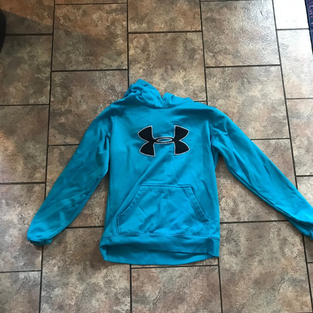 Blue Under Armour hoodie